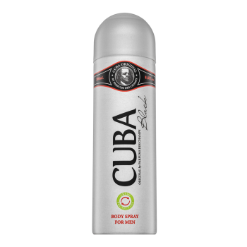 Cuba Black spray do ciała dla mężczyzn 200 ml