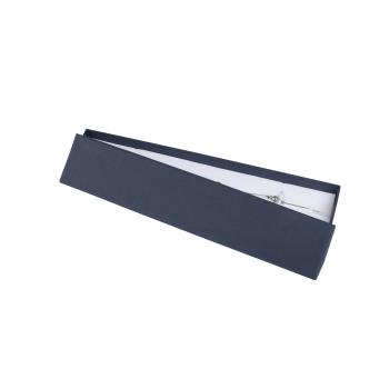 Papírová krabička na náramek nebo řetízek modrá