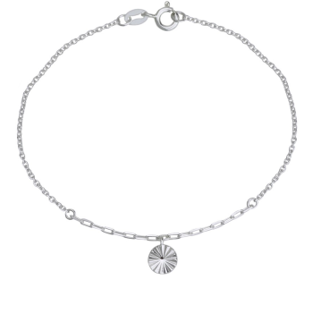 Srebrna narukvica s privjeskom