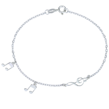 Brățară din argint cu pandantive