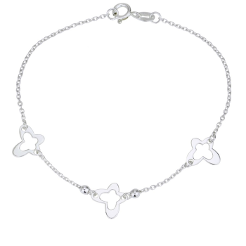 Srebrna narukvica s privjescima