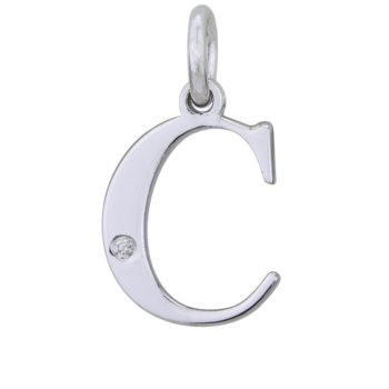 Srebrni privjesak s dijamantom