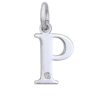 Srebrni privjesak s dijamantom