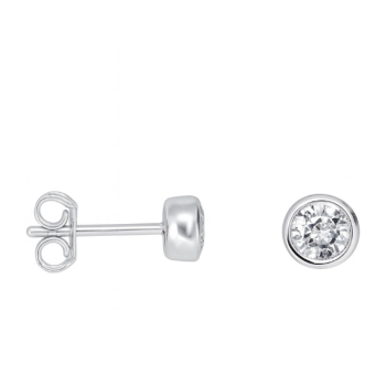 Stříbrné náušnice s přívěskem