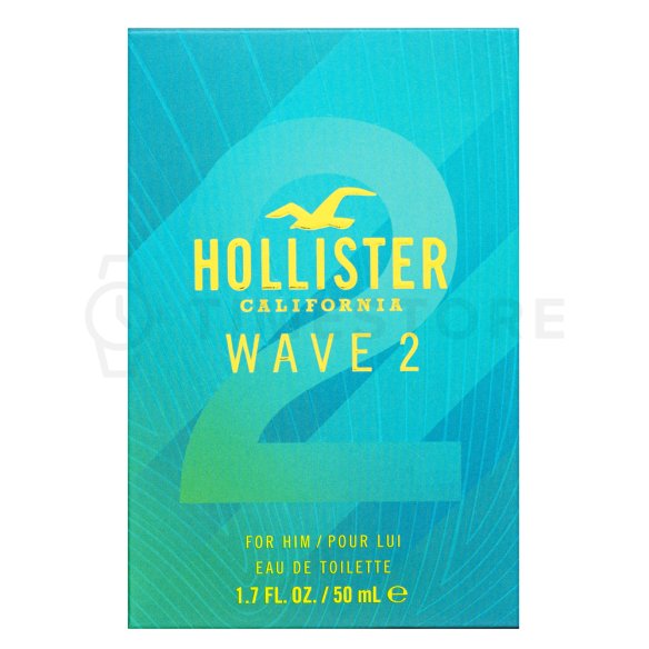 Hollister Wave 2 For Him Eau de Toilette bărbați 50 ml