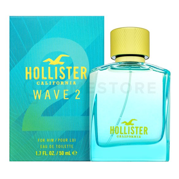 Hollister Wave 2 For Him Eau de Toilette bărbați 50 ml