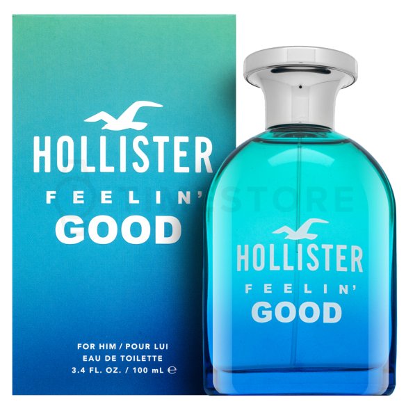 Hollister Feelin' Good For Him woda toaletowa dla mężczyzn 100 ml