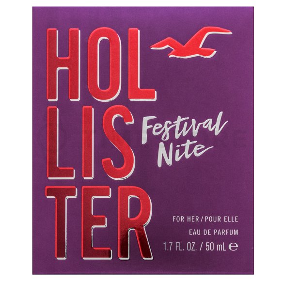 Hollister Festival Nite for Her Eau de Parfum nőknek 50 ml