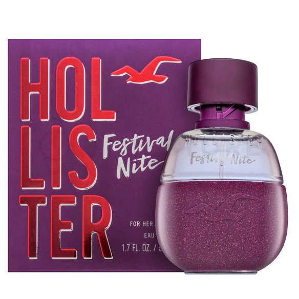 Hollister Festival Nite for Her Eau de Parfum nőknek 50 ml