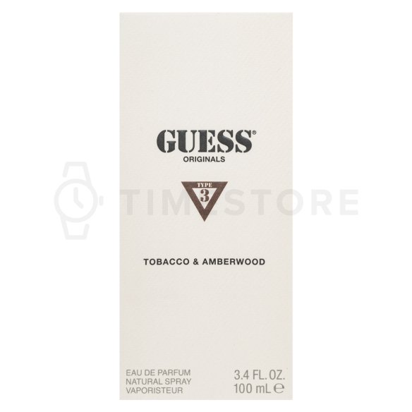 Guess Originals Type 3 Tobacco & Amberwood parfémovaná voda unisex 100 ml