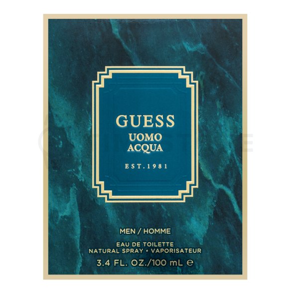 Guess Uomo Acqua Eau de Toilette da uomo 100 ml