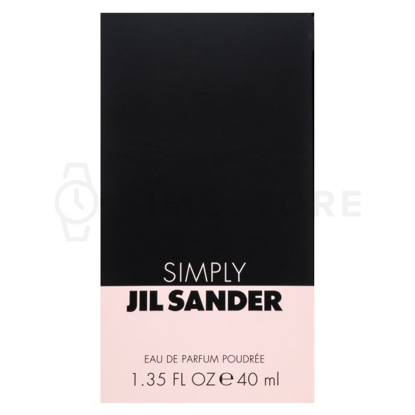 Jil Sander Simply Poudrée parfémovaná voda pro ženy 40 ml