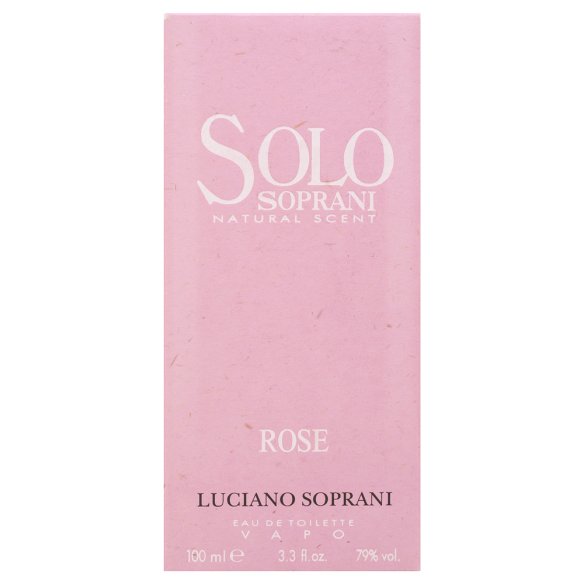 Luciano Soprani Solo Rose toaletná voda pre ženy 100 ml