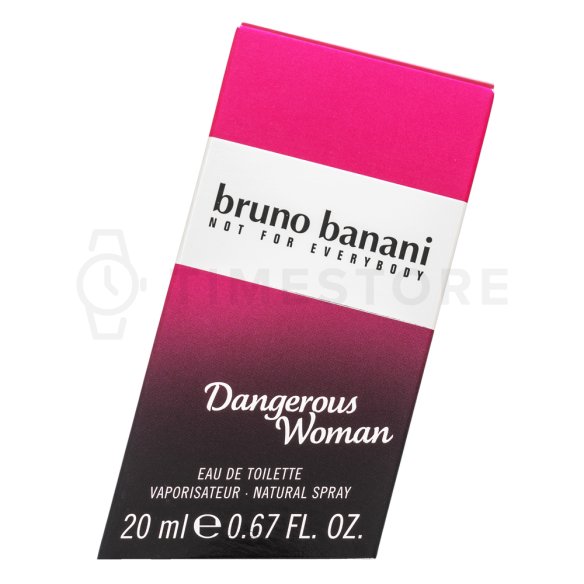 Bruno Banani Dangerous Woman Eau de Toilette da donna 20 ml