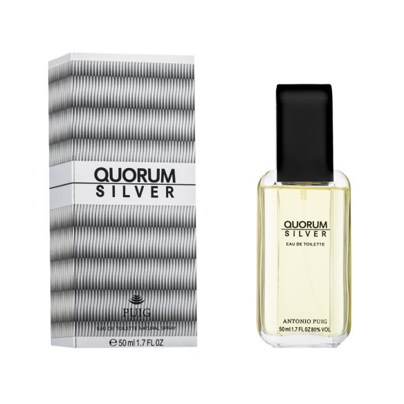 Antonio Puig Quorum Silver toaletní voda pro muže 50 ml