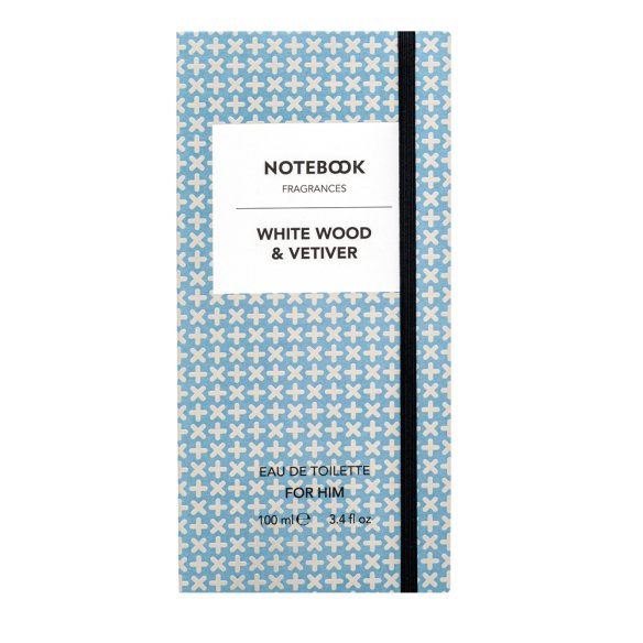 Aquolina Notebook - White Wood & Vetiver Eau de Toilette férfiaknak 100 ml