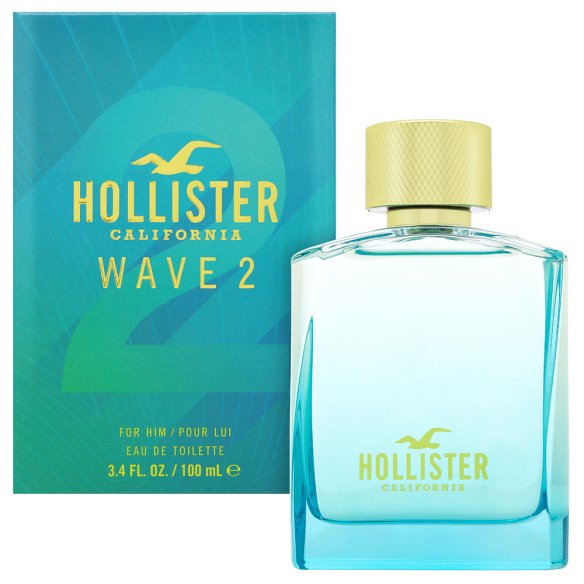 Hollister Wave 2 For Him Eau de Toilette férfiaknak 100 ml