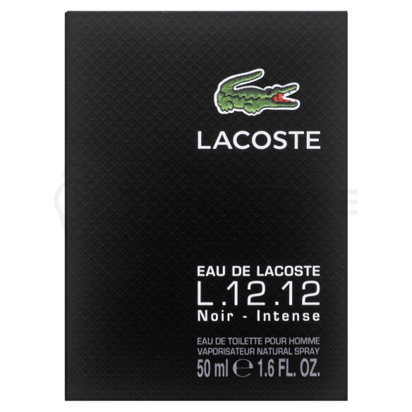 Lacoste Eau de Lacoste L.12.12. Noir Eau de Toilette da uomo 50 ml