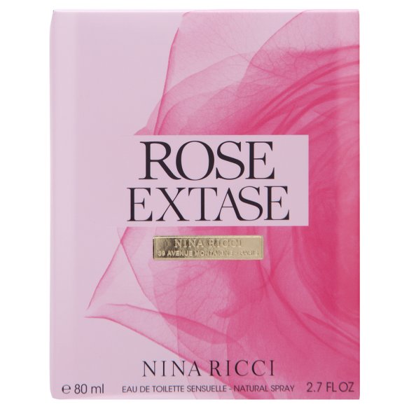 Nina Ricci Rose Extase Eau de Toilette nőknek 80 ml