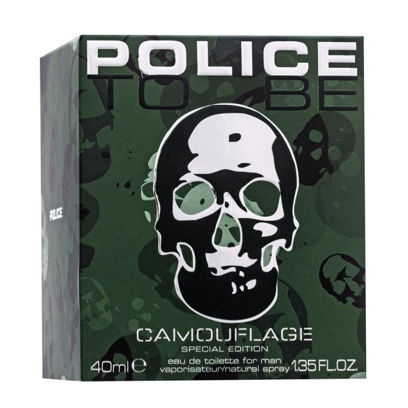 Police To Be Camouflage Eau de Toilette bărbați 40 ml