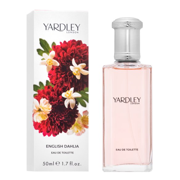 Yardley English Dahlia Fragrance Mist toaletní voda pro ženy 50 ml