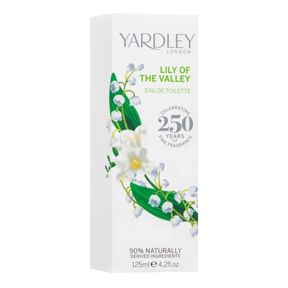 Yardley Lily of the Valley toaletní voda pro ženy 125 ml
