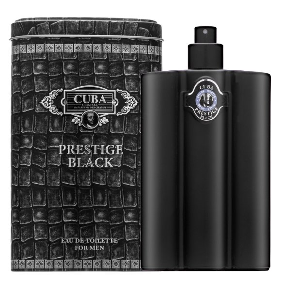 Cuba Prestige Black Eau de Toilette bărbați 90 ml