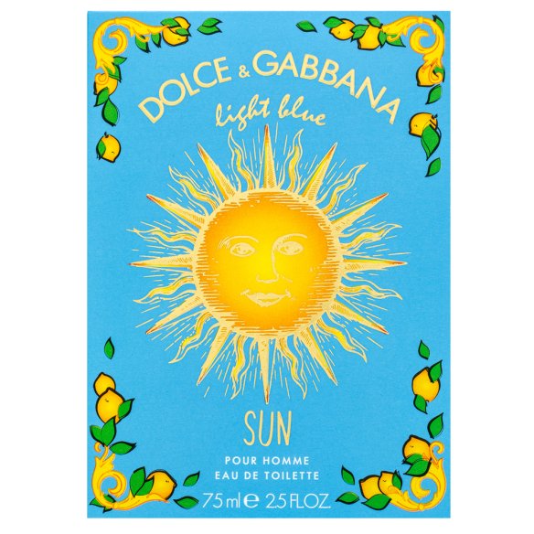 Dolce & Gabbana Light Blue Sun Pour Homme Eau de Toilette férfiaknak 75 ml