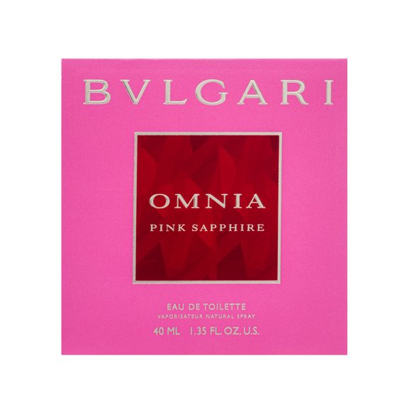 Bvlgari Omnia Pink Sapphire Eau de Toilette nőknek 40 ml
