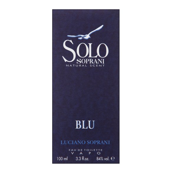 Luciano Soprani Solo Blu Eau de Toilette férfiaknak 100 ml