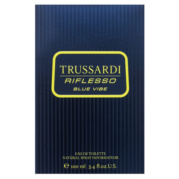 Trussardi Riflesso Blue Vibe Eau de Toilette férfiaknak 100 ml