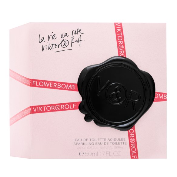 Viktor & Rolf Flowerbomb La Vie En Rose Eau de Toilette nőknek 50 ml
