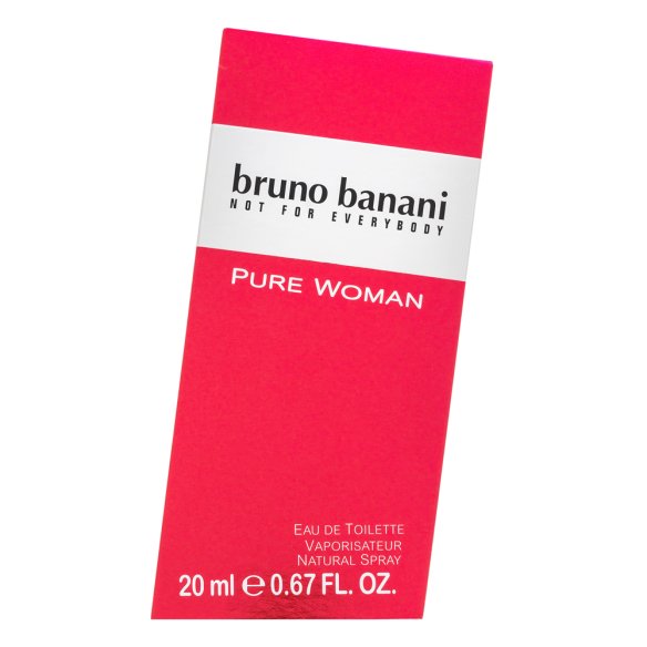 Bruno Banani Pure Woman Eau de Toilette nőknek 20 ml