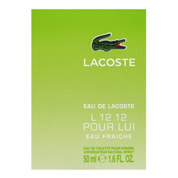 Lacoste Eau de Lacoste L.12.12 Eau Fraiche Eau de Toilette férfiaknak 50 ml