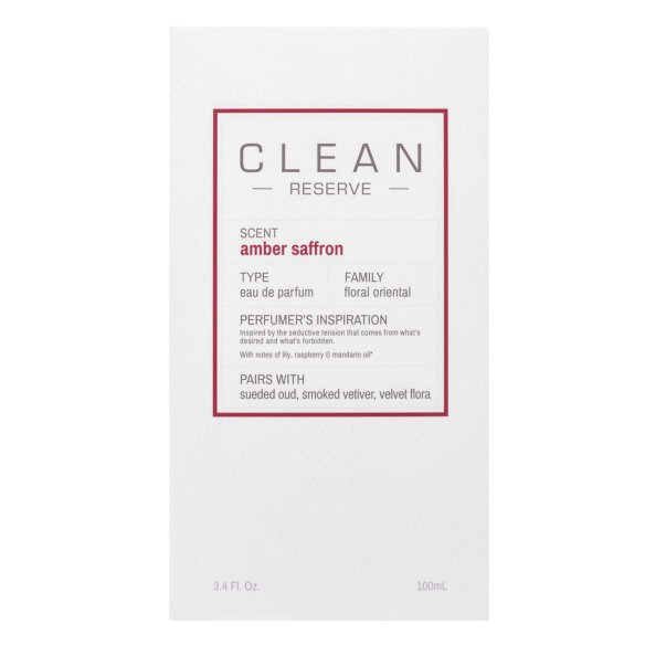 Clean Amber Saffron parfémovaná voda unisex 100 ml