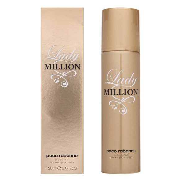 Paco Rabanne Lady Million spray dezodor nőknek 150 ml
