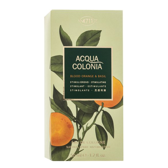 4711 Acqua Colonia Blood Orange & Basil kolonjska voda unisex 50 ml