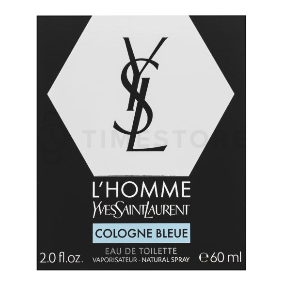 Yves Saint Laurent L´Homme Cologne Bleue Eau de Toilette férfiaknak 60 ml