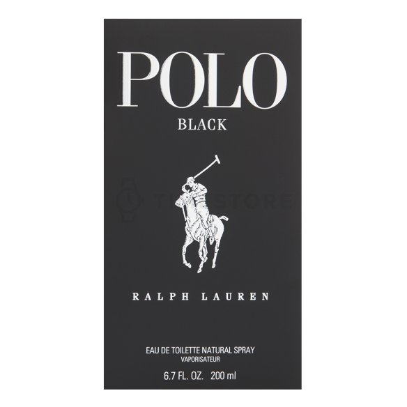 Ralph Lauren Polo Black Eau de Toilette da uomo 200 ml