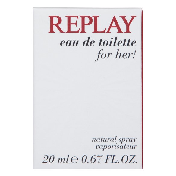 Replay For Her toaletní voda pro ženy 20 ml