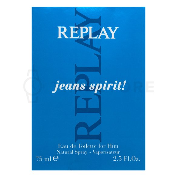 Replay Jeans Spirit! for Him Eau de Toilette férfiaknak 75 ml