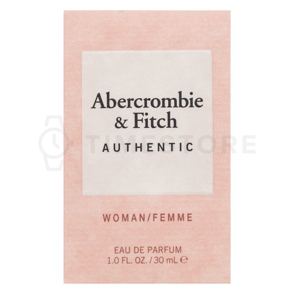 Abercrombie & Fitch Authentic Woman Eau de Parfum nőknek 30 ml