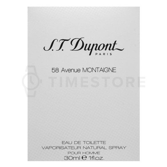 S.T. Dupont 58 Avenue Montaigne Pour Homme Eau de Toilette férfiaknak 30 ml