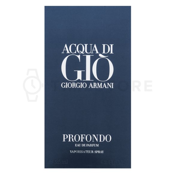 Armani (Giorgio Armani) Acqua di Gio Profondo Eau de Parfum bărbați 125 ml