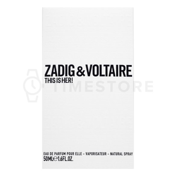 Zadig & Voltaire This is Her! woda perfumowana dla kobiet 50 ml