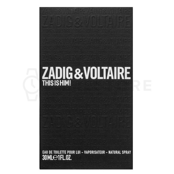 Zadig & Voltaire This is Him Eau de Toilette férfiaknak 30 ml