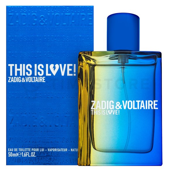Zadig & Voltaire This is Love! for Him Eau de Toilette férfiaknak 50 ml