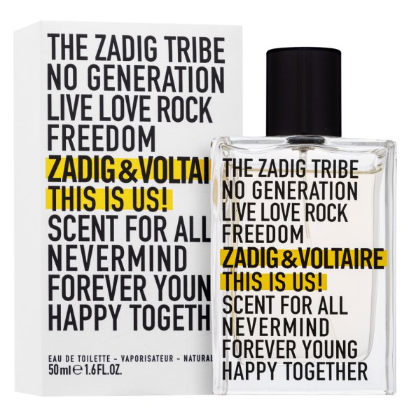 Zadig & Voltaire This is Us! toaletná voda unisex 50 ml