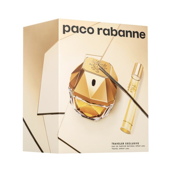 Paco Rabanne Lady Million darilni komplet za ženske Set II. 80 ml