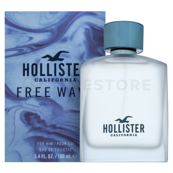 Hollister Free Wave For Him Eau de Toilette férfiaknak 100 ml